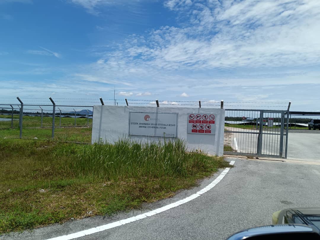 Solar Site Boundary — Perak